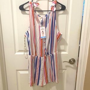 NWT Hawaiian Tropic Multicolor Romper